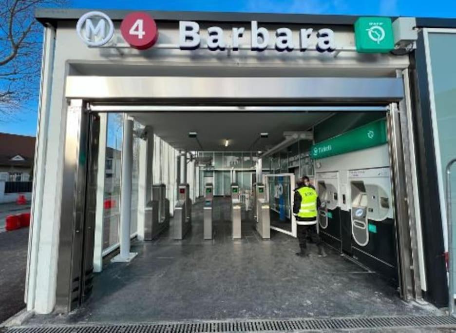 Magnifique Duplex 45 M2 Aux Portes De Paris Metro Barbara A 30Mn Expo Porte De Versailles Μονρούζ Εξωτερικό φωτογραφία