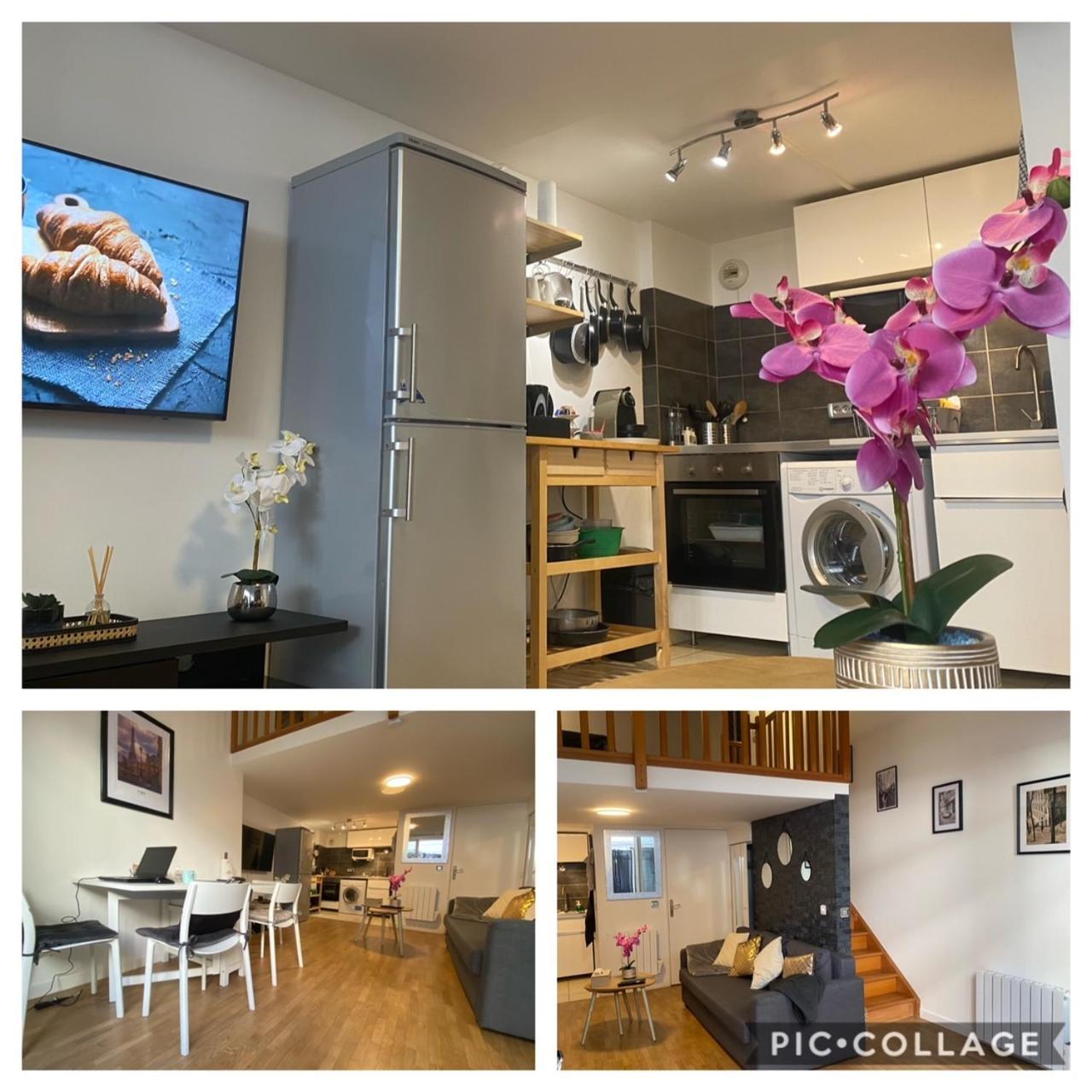Magnifique Duplex 45 M2 Aux Portes De Paris Metro Barbara A 30Mn Expo Porte De Versailles Μονρούζ Εξωτερικό φωτογραφία